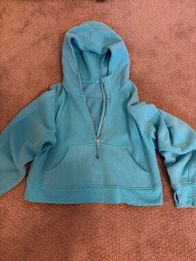 Lululemon Hooded Scuba in Electric Turquoise